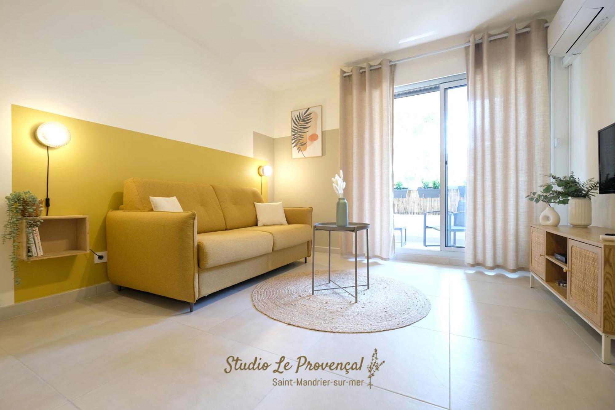 Studio Renove, 5Mn Plage, Terrasse, Clim, Velos Saint-Mandrier-sur-Mer Eksteriør billede